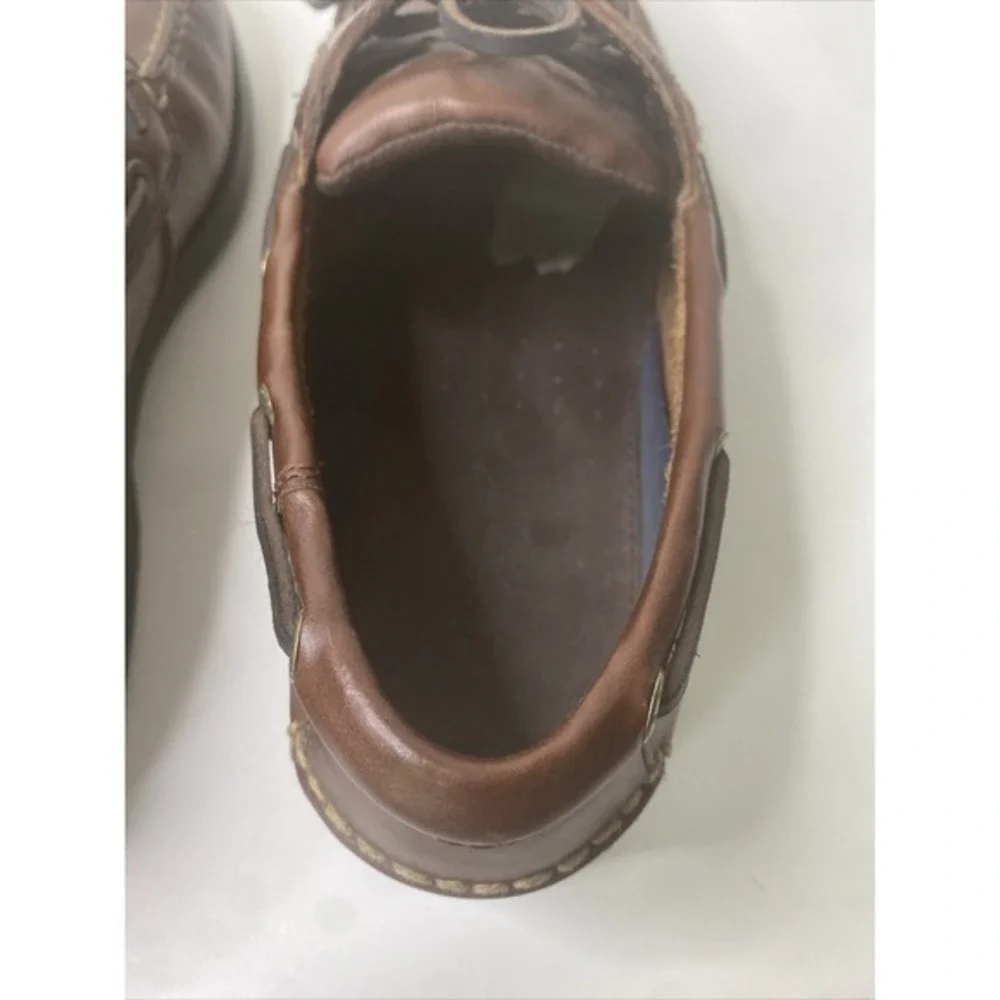 Dockers Men's‎ Castaway Leather Casual Classic Boat Shoe. Size 10.5M VERY GOOD